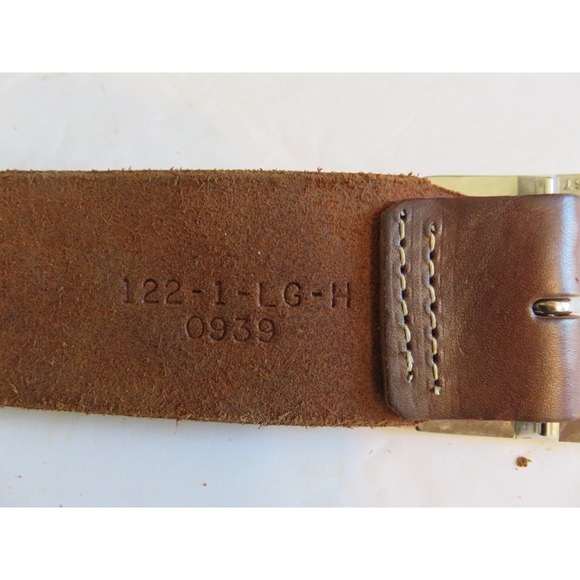 Heritage Brown Leather Cartridge Ammo Belt Western Hunting Size Large 122-1-LG-H - Picture 8 of 9